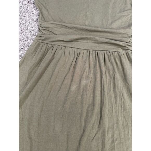 NWT The North Face Heartwood Dress V-Neck Sleeveless Faux Wrap Green XL Gorpcore - Picture 7 of 13